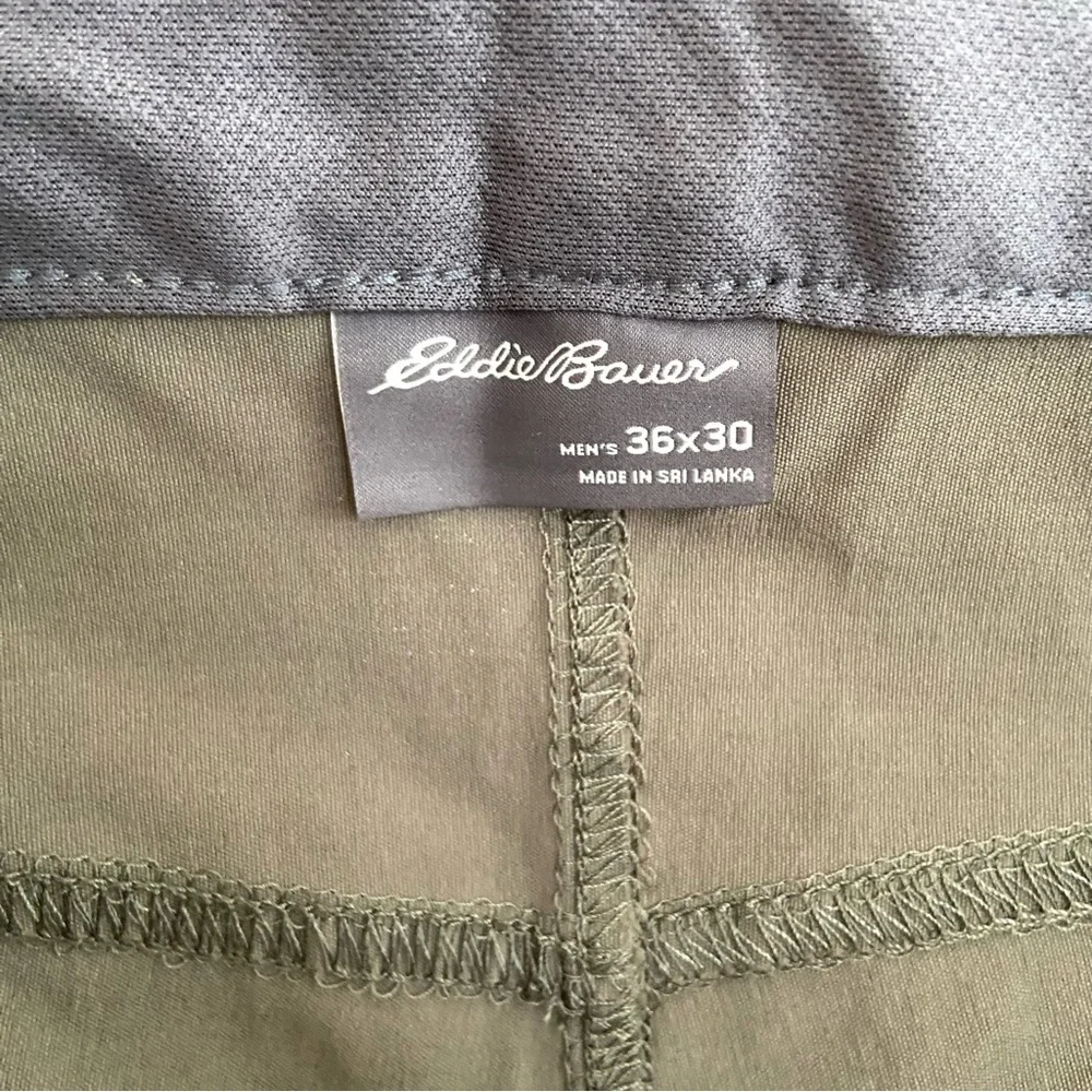 Eddie Bauer Convertible Tech Pants Mens 36x30 Zip Off Hiking Trail Performance
